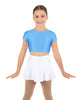 Solid Lycra Cap Sleeve Crop Top