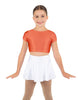 Solid Lycra Cap Sleeve Crop Top