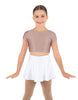 Solid Lycra Cap Sleeve Crop Top
