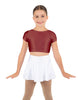 Solid Lycra Cap Sleeve Crop Top
