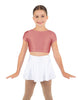 Solid Lycra Cap Sleeve Crop Top