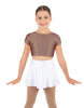 Solid Lycra Cap Sleeve Crop Top