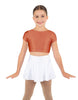 Solid Lycra Cap Sleeve Crop Top
