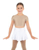 Solid Lycra Cap Sleeve Crop Top