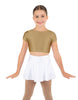 Solid Lycra Cap Sleeve Crop Top