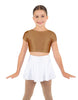 Solid Lycra Cap Sleeve Crop Top