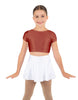 Solid Lycra Cap Sleeve Crop Top