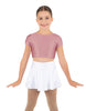 Solid Lycra Cap Sleeve Crop Top