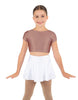 Solid Lycra Cap Sleeve Crop Top