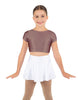 Solid Lycra Cap Sleeve Crop Top