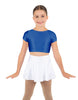 Solid Lycra Cap Sleeve Crop Top