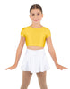 Solid Lycra Cap Sleeve Crop Top