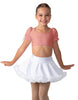 Solid Lycra Sweetheart Puff Sleeve Crop Top with Triangle Back