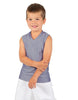 Solid Lycra Sleeveless Vneck Boys Tank