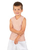 Solid Lycra Sleeveless Vneck Boys Tank