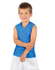 Solid Lycra Sleeveless Vneck Boys Tank