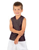 Solid Lycra Sleeveless Vneck Boys Tank