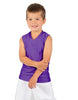 Solid Lycra Sleeveless Vneck Boys Tank