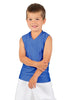 Solid Lycra Sleeveless Vneck Boys Tank