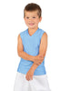 Solid Lycra Sleeveless Vneck Boys Tank