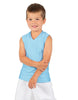 Solid Lycra Sleeveless Vneck Boys Tank