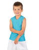 Solid Lycra Sleeveless Vneck Boys Tank
