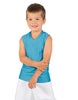 Solid Lycra Sleeveless Vneck Boys Tank
