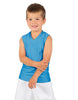 Solid Lycra Sleeveless Vneck Boys Tank