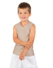 Solid Lycra Sleeveless Vneck Boys Tank
