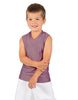 Solid Lycra Sleeveless Vneck Boys Tank