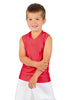 Solid Lycra Sleeveless Vneck Boys Tank