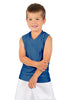 Solid Lycra Sleeveless Vneck Boys Tank