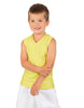 Solid Lycra Sleeveless Vneck Boys Tank