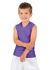 Solid Lycra Sleeveless Vneck Boys Tank