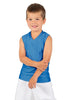 Solid Lycra Sleeveless Vneck Boys Tank