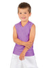 Solid Lycra Sleeveless Vneck Boys Tank