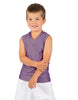 Solid Lycra Sleeveless Vneck Boys Tank