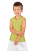 Solid Lycra Sleeveless Vneck Boys Tank