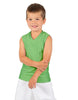 Solid Lycra Sleeveless Vneck Boys Tank