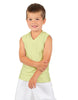 Solid Lycra Sleeveless Vneck Boys Tank