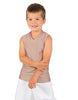Solid Lycra Sleeveless Vneck Boys Tank
