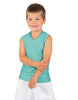 Solid Lycra Sleeveless Vneck Boys Tank