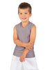 Solid Lycra Sleeveless Vneck Boys Tank
