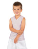 Solid Lycra Sleeveless Vneck Boys Tank