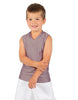 Solid Lycra Sleeveless Vneck Boys Tank