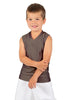 Solid Lycra Sleeveless Vneck Boys Tank