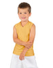 Solid Lycra Sleeveless Vneck Boys Tank