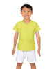 Solid Lycra Boys V-Neck T-Shirt