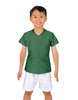 Solid Lycra Boys V-Neck T-Shirt