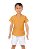 Solid Lycra Boys V-Neck T-Shirt